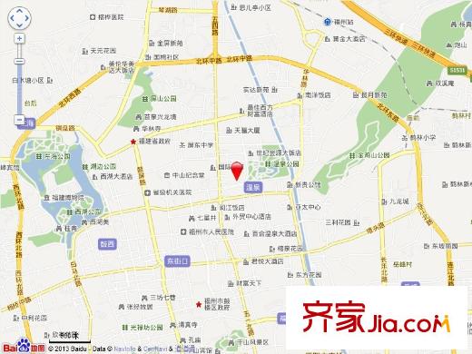東湯小區(qū)交通圖