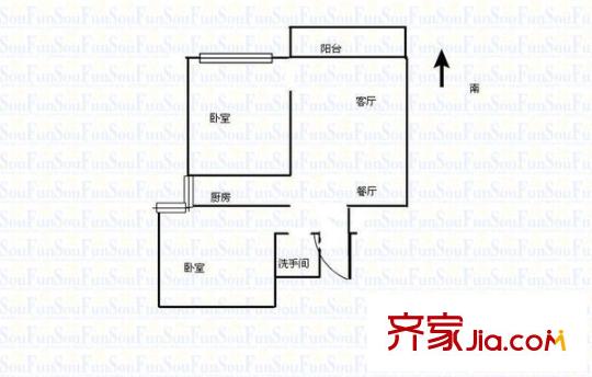 東山佳園 戶型圖