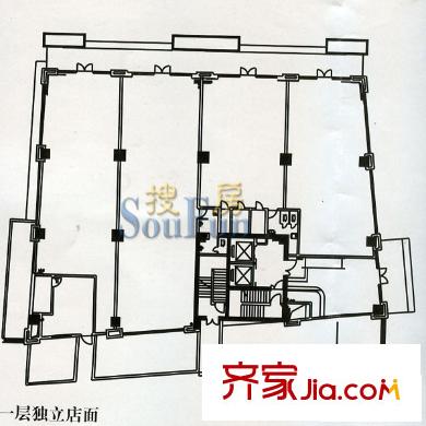 新亞大廈 戶型圖