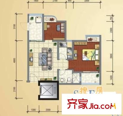 糧道小區(qū) 戶型圖