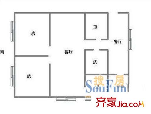 糧道小區(qū) 戶型圖