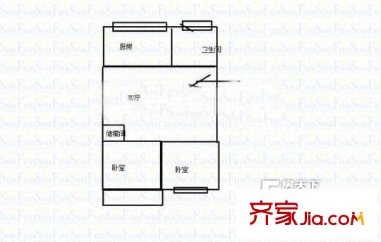 交通廳宿舍（東水路）戶型圖