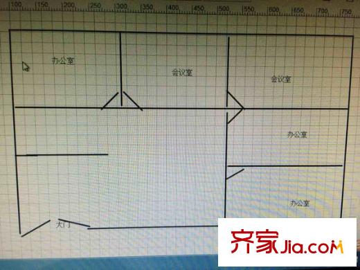 花開富貴 1室 戶型圖