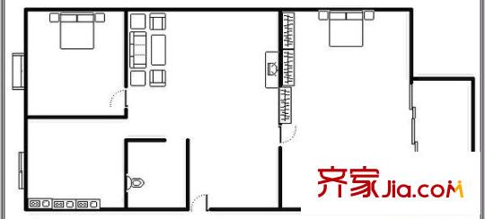 福新花園 戶型圖