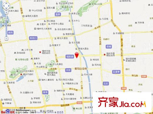 福新花園交通圖