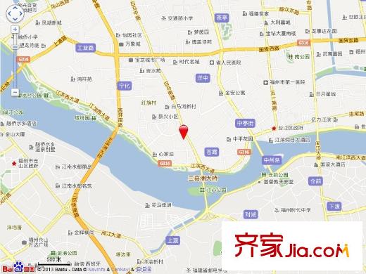 同心花園交通圖