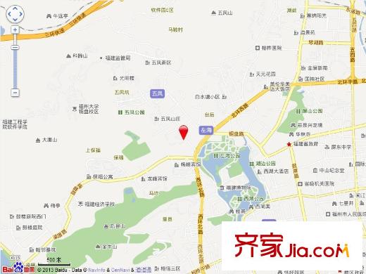 省檢察院天騏路單位宿舍交通圖