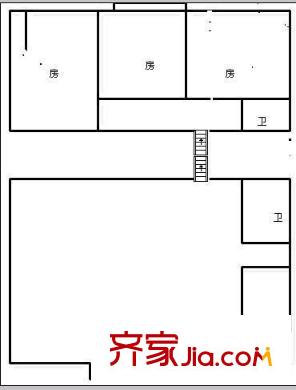 城市之光 3室 戶型圖