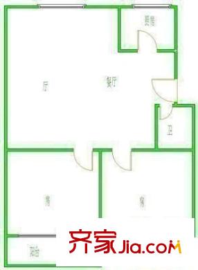 南臺(tái)新苑茶花園戶型圖南臺(tái)新苑 茶花園 2室 戶型圖 2室2廳1衛(wèi)1廚