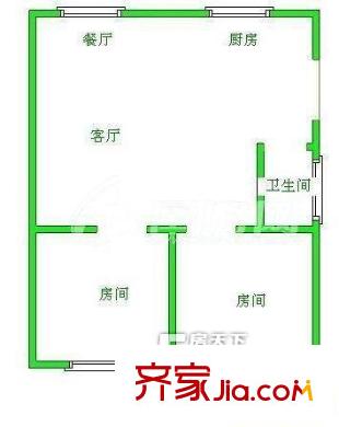福馬新村 2室戶型圖