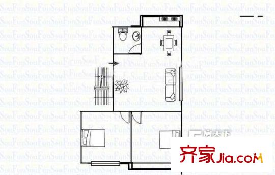都司公寓 戶(hù)型圖