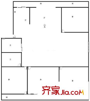 振興花園 戶型圖