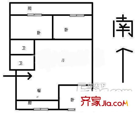 天榕花園 戶型圖
