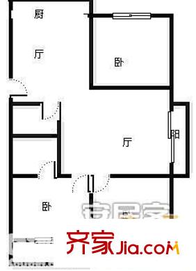 融僑花園三區(qū) 3室 戶型圖
