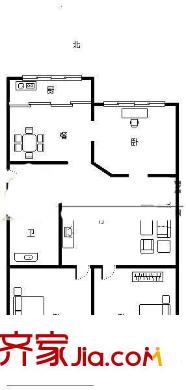 美岐新村戶型圖美歧新村 3室 戶型圖 3室2廳1衛(wèi)1廚