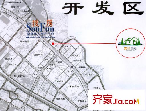 安居佳苑交通圖