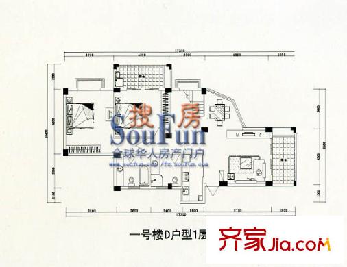 安居佳苑 戶型圖