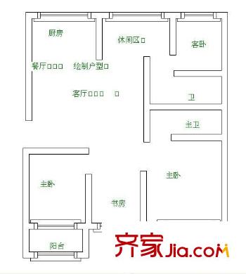 康光溫泉 4室 戶型圖