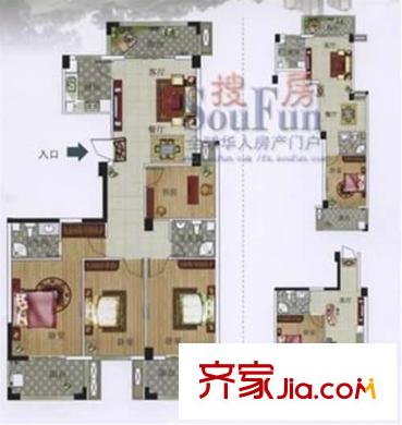 聚龍尚書院7#08 09（2-16層）戶型圖