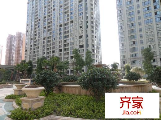 萬業(yè)錦江城外景圖 