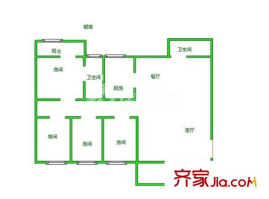 天創(chuàng)佳緣 4室 戶型圖