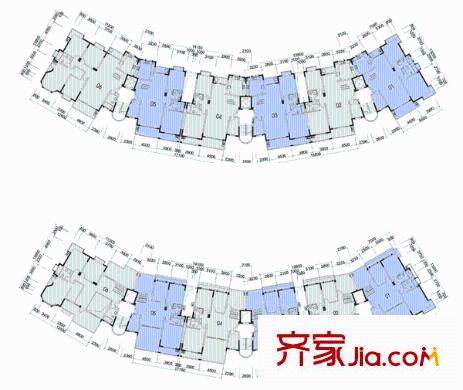 融僑錦江C區(qū) 5室 戶型圖