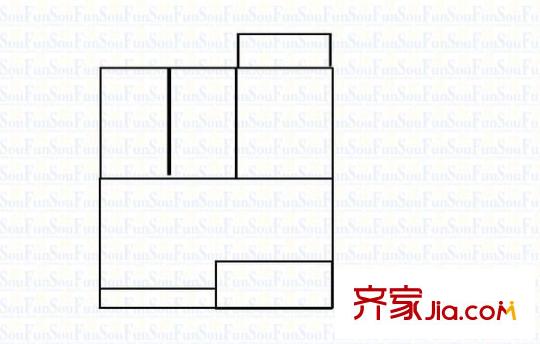 融僑錦江C區(qū) 4室 戶型圖
