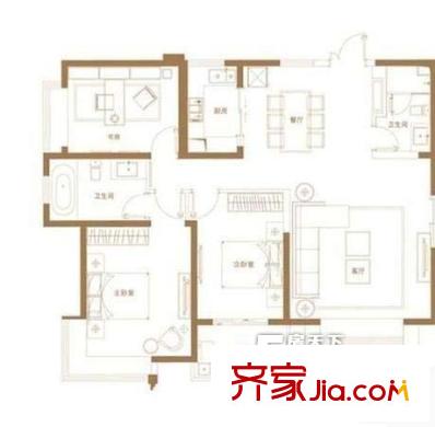 輕工大院 戶型圖