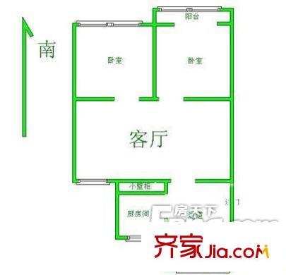 輕工大院 戶型圖
