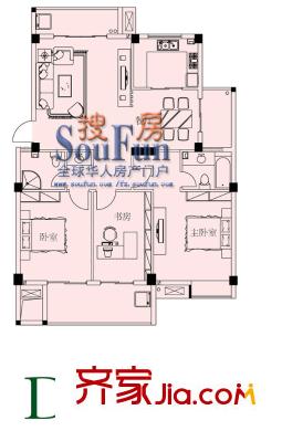 隆華蘋(píng)果園 戶(hù)型圖