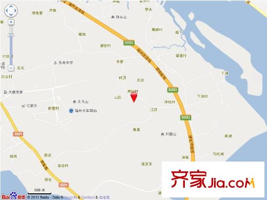 隆華蘋(píng)果園交通圖