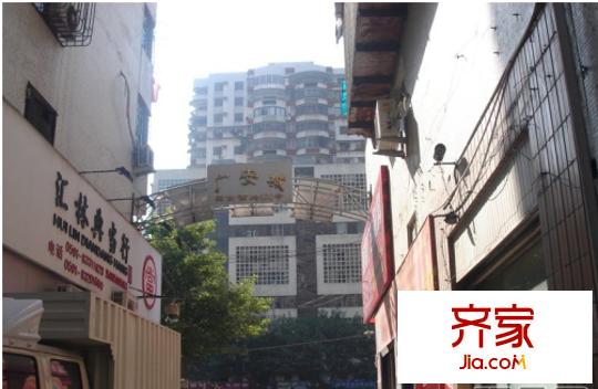 廣安城小區(qū)外景圖 