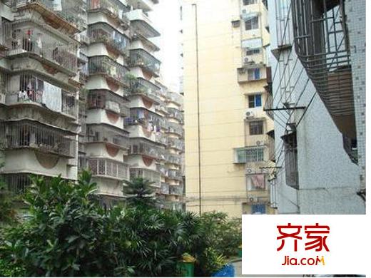 廣安城小區(qū)外景圖 