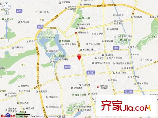 鼓一小教師單位宿舍交通圖