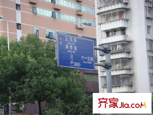 世紀(jì)豪門(mén)配套圖周邊 路標(biāo)