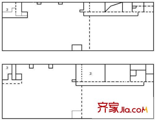 榕城廣場 1室 戶型圖