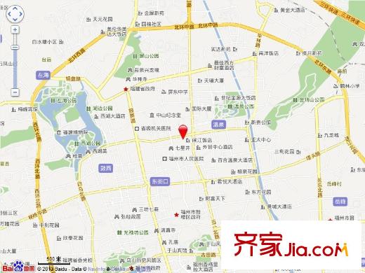閩江苑交通圖