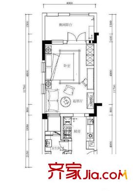 綠洲家園 戶型圖