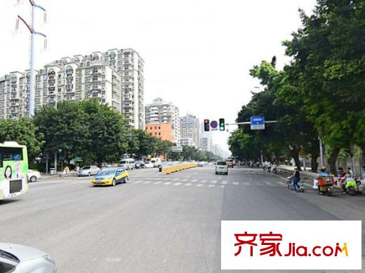 凱城花園配套圖周邊配套街道
