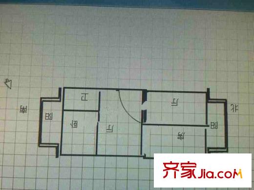 金湯小區(qū) 2室 戶型圖