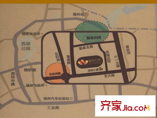 御泉萬景交通圖區(qū)位圖