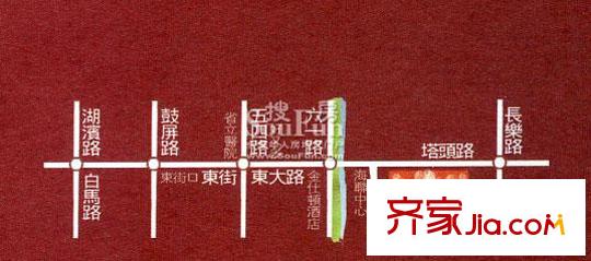 香樟林城市花園二期交通圖