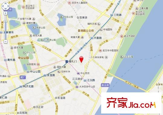 吉慶街社區(qū)交通圖  