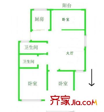 象園新村 戶型圖