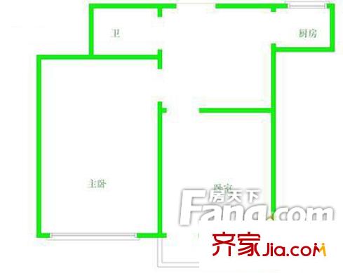 中亭街嘉輝苑戶型圖