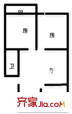 閩侯甘蔗福龍新村 戶型圖