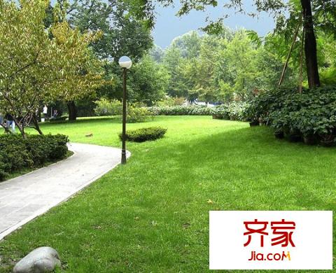 鴻江花畔里外景圖 