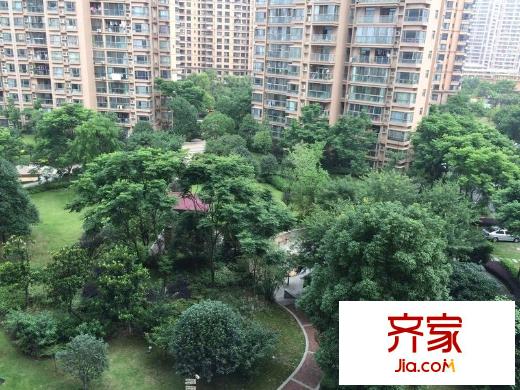 鴻江花畔里外景圖 