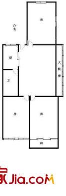 逸園新村 3室 戶型圖