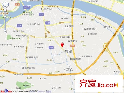 三叉街新村交通圖